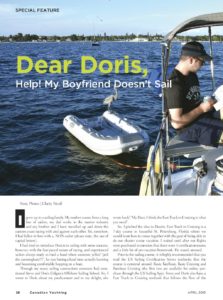 Canadian Yachting Dear Doris