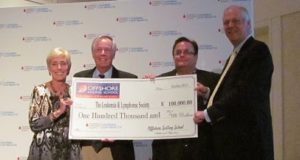 Offshore Sailing School Owners Steve and Doris Colgate donate $100,000 to Leukemia & Lymphoma Society - Dec 2014