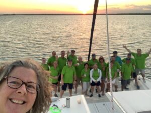Group shot in Belize by Heather